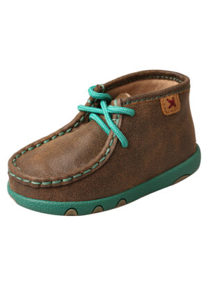 Twisted X Infant Driving Mocs - Turquoise