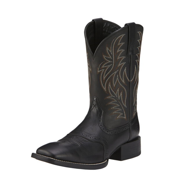 Ariat Sport Western Cowboy Boots - Black - Al-Bar Ranch