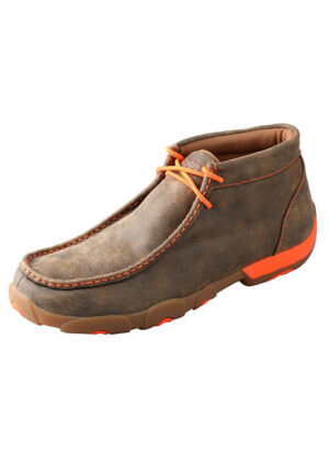 Twisted X Men's Orange Chukka Driving Moc