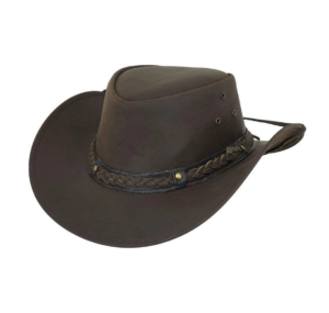Outback Trading Company Wagga-Wagga Leather Hat