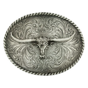 Montana Silversmiths Steer Head Buckle