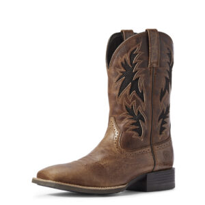 Ariat Sport Cool VentTek Cowboy Boots - Dark Tan