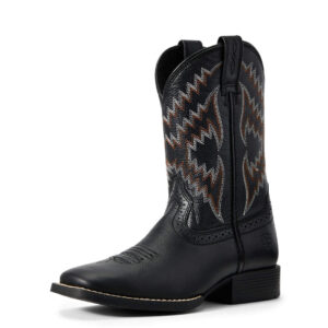 Ariat Tycoon Youth Cowboy Boot - Bear Black