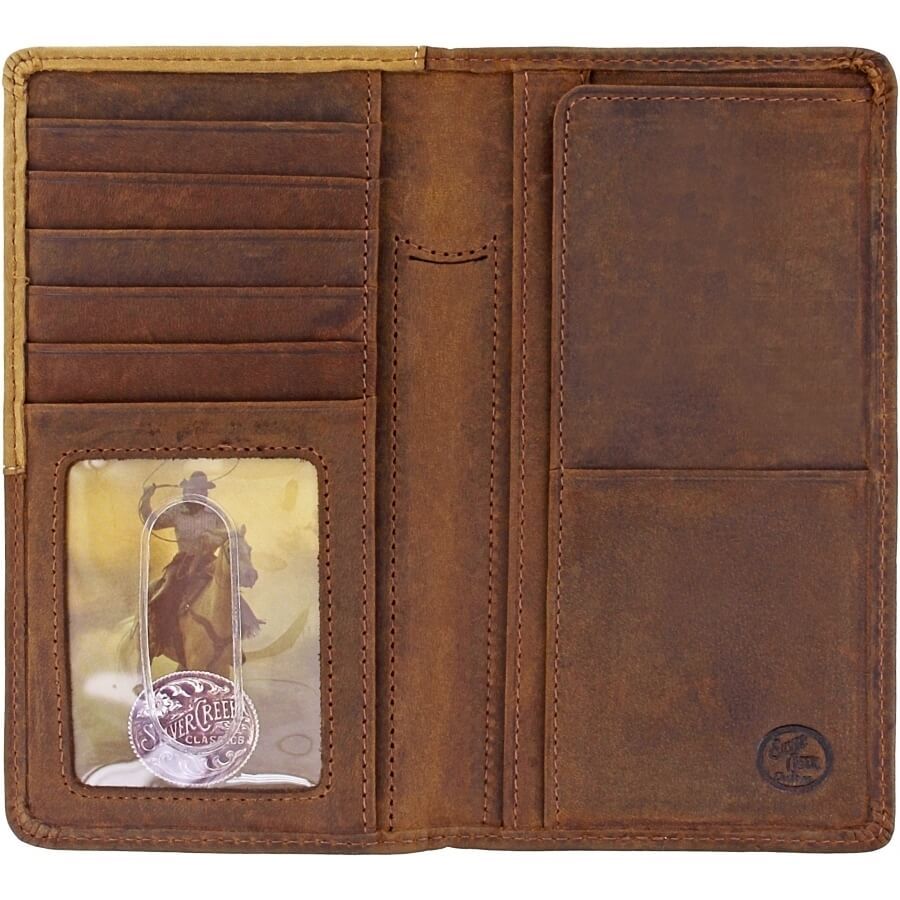 Stockyards Western Rodeo Leather Wallet - Al-Bar Ranch