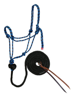Weaver Diamond Braid Rope Halter and Lead