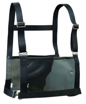 Weaver Exhibitor Number Harness - Black