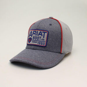 Ariat Retro Patch Snapback Cap - Grey