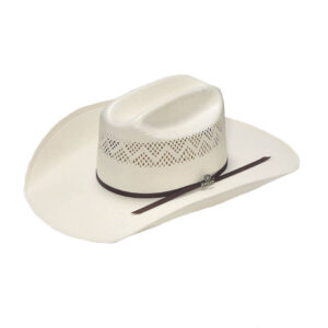 Ariat 20X Shantung Straw Cowboy Hat - Ivory