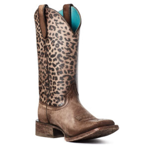 Ariat Circuit Savanna Cowgirl Boots - Leopard Print - Al-Bar Ranch