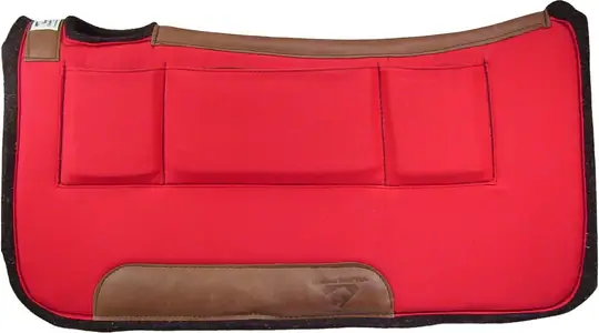 Diamond Wool Contour Pressure Relief Pad Red