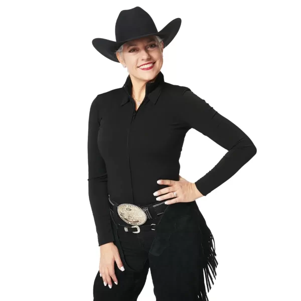 Hobby Horse Solstice Blouse Black Front