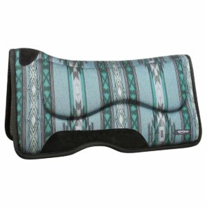 Reinsman Aquamarine Santa Fe M2 Lite Contour Tacky Too Western Saddle Pad