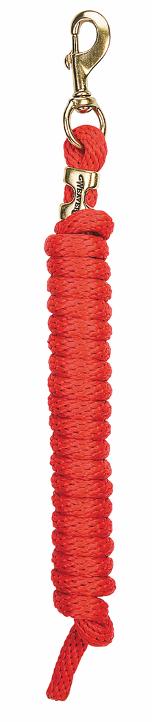 Weaver Leather Poly Lead Rope Red