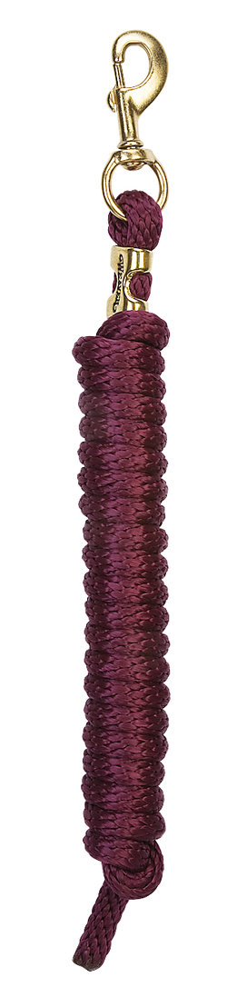 Weaver Leather Poly Lead Rope Burgundy