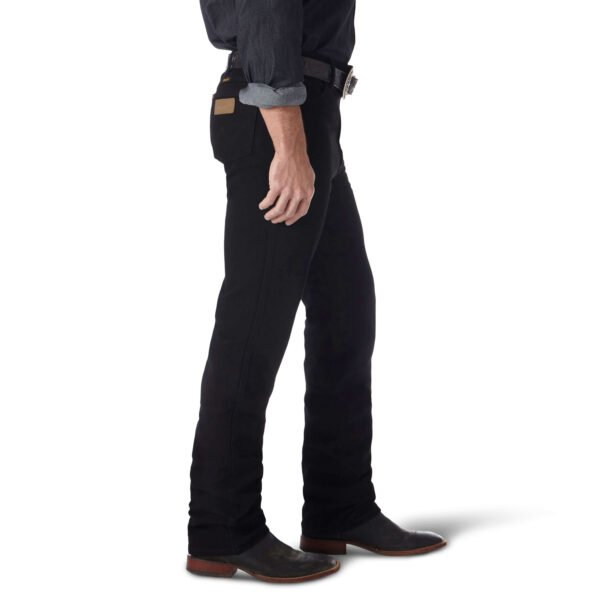 Wrangler Slim Fit Cowboy Cut Jeans Black Side