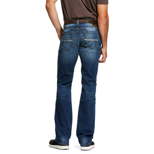 Ariat M7 Stackable Slim Straight Nassau Jean Back View