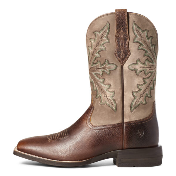 Ariat Qualifier Shock Shield Cowboy Boots Side