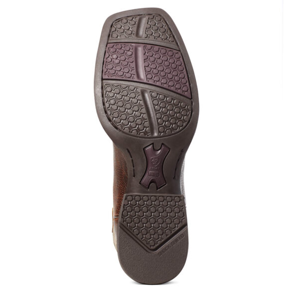 Ariat Qualifier Shock Shield Cowboy Boots Sole