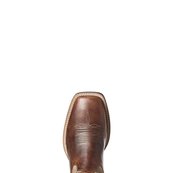 Ariat Qualifier Shock Shield Cowboy Boots Toe View