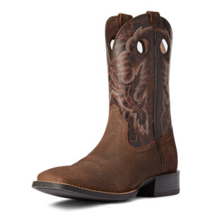 Ariat Sport Buckout Cowboy Boots Rusted Iron 10038502
