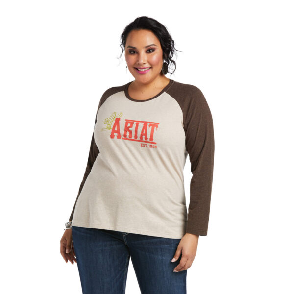 Ariat Southwest Logo Long Sleeve Tee Alt Front