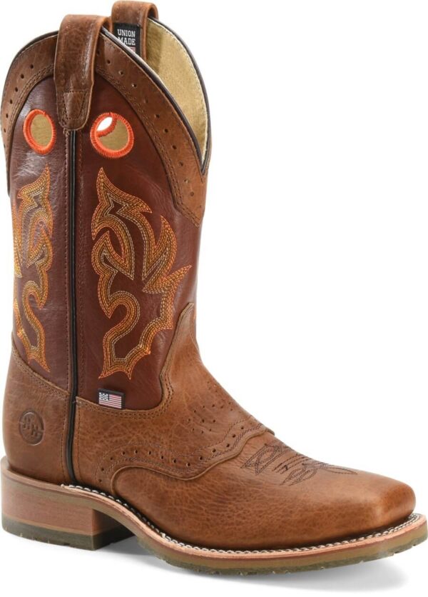 Double H Mickey Steel Toe Cowboy Boots