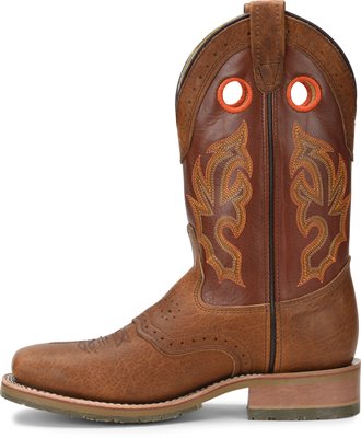 Double H Mickey Steel Toe Cowboy Boots Side View