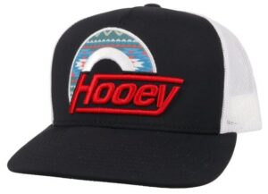 Hooey Suds Black & White Trucker Cap
