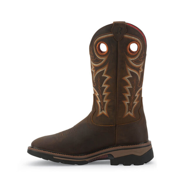 R Watson Western Work Boot in Hazel Bay Side