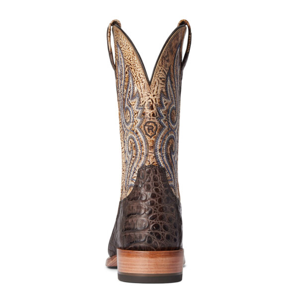 Ariat Relentless Denton Caiman Cowboy Boot Heel