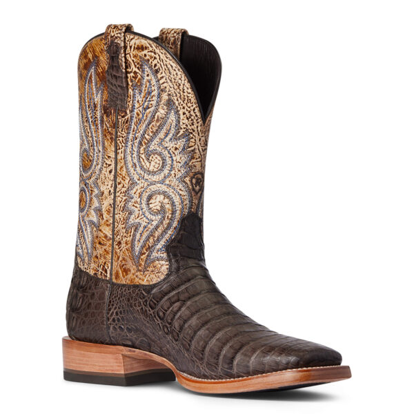 Ariat Relentless Denton Caiman Cowboy Boot Medial