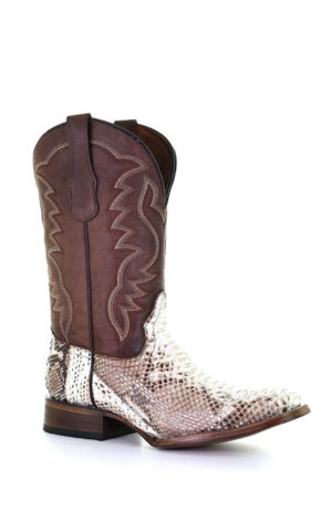 Circle G Brown Python Cowboy Boot