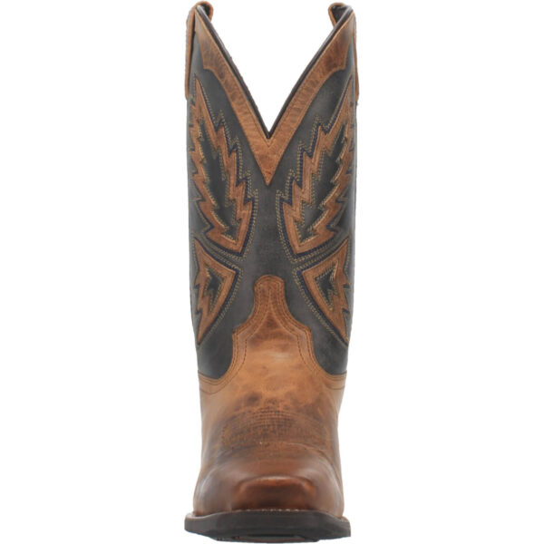 Laredo Seaver Cowboy Boots in Light Tan Front View