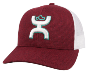 Hooey Sterling Cap Maroon/White