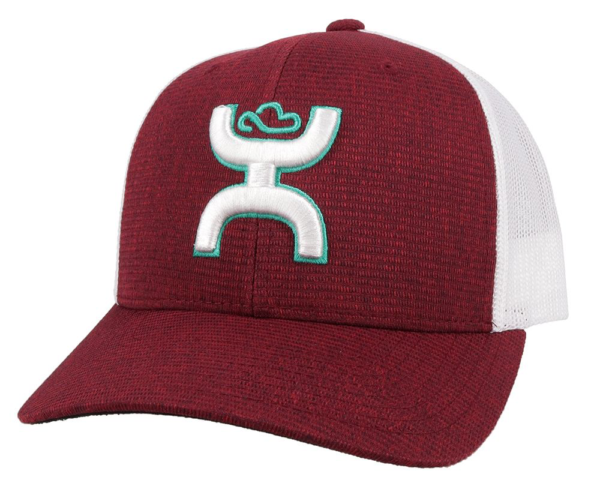 Hooey Sterling Cap Maroon/White