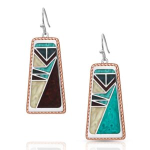 Montana Silversmiths American Legends Tablet Earrings