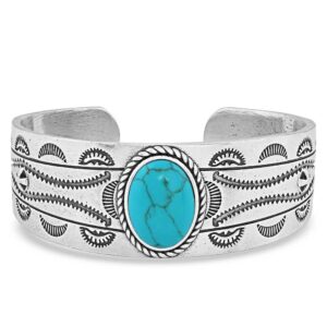 Montana Silversmiths - Into the Blue Turquoise Cuff Bracelet