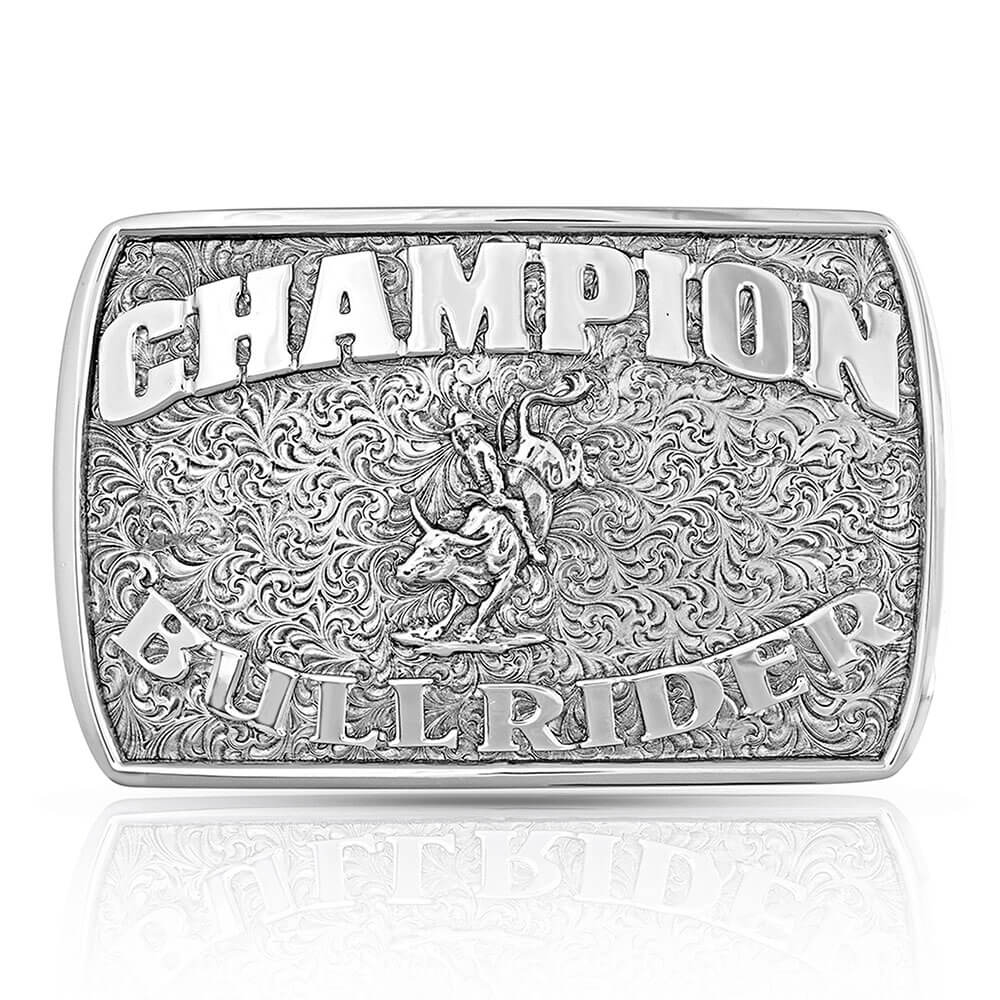 Champion Bull Rider Buckle Al Bar Ranch