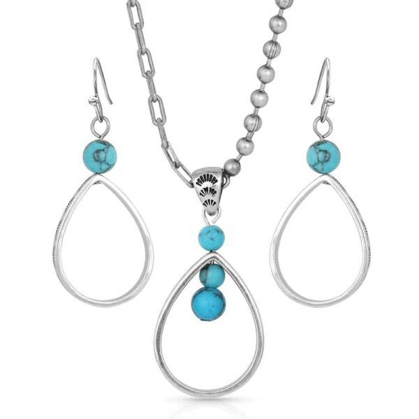 Down to Earth Teardrop Jewelry Set