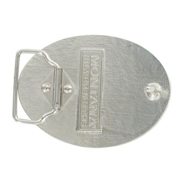 Montana Silversmiths Mexican Flag Buckle Back