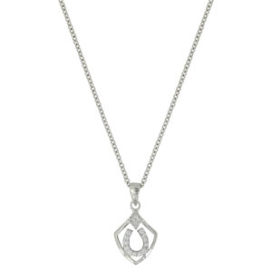 Shield in Horseshoes Necklace