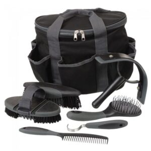 Tough 1 Grooming Tote Blk:Gry