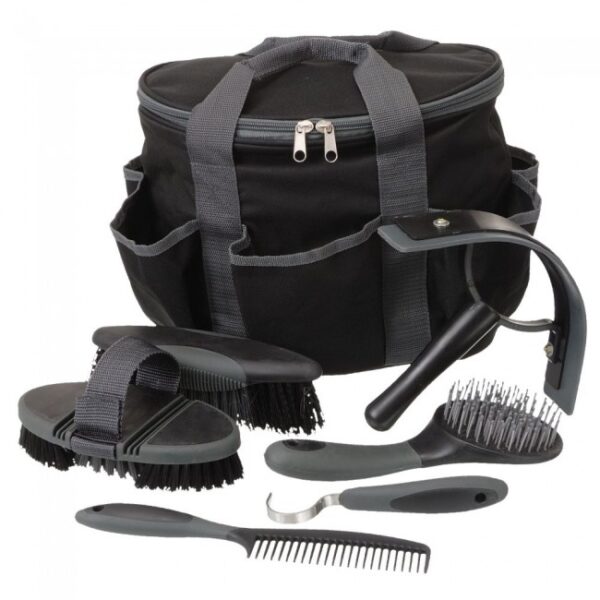 Tough 1 Grooming Tote Blk:Gry