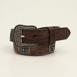 Ariat Longhorn concho youth belt