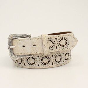 Ariat Pierced Crackle Sunburst Belt