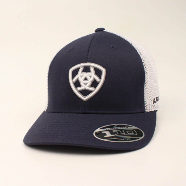 Ariat Navy Embroidered Shield Cap