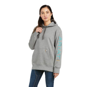 Ariat Rebar Heather Grey Hoodie