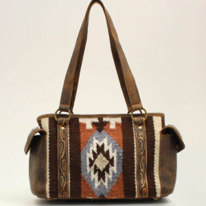 Ariat Wool Blanket Satchel Purse