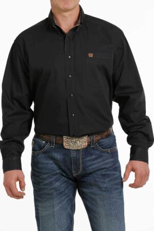 Cinch Black Western Shirt