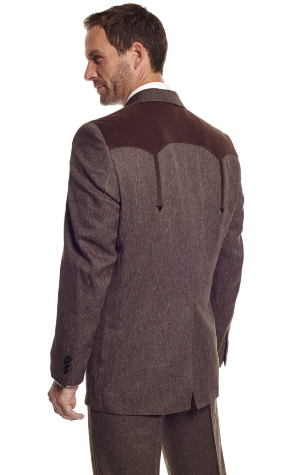 Circle S Heather Chestnut Sport Coat Back